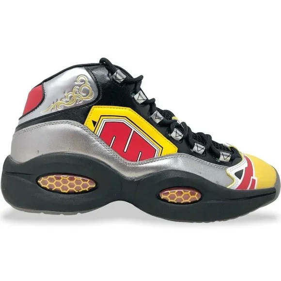 Reebok Power Rangers Question Mid Megazord Men's Basketball Shoes GY0590 Iverson - Picture 2 of 15